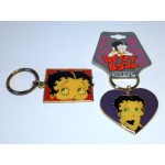 Betty Boop Key Chains Lot #09 Faces Designs Two Pieces.